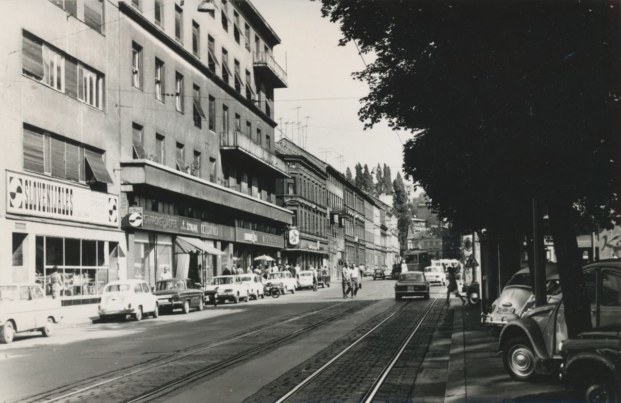 Draškovićeva ulica oko 1970. godine